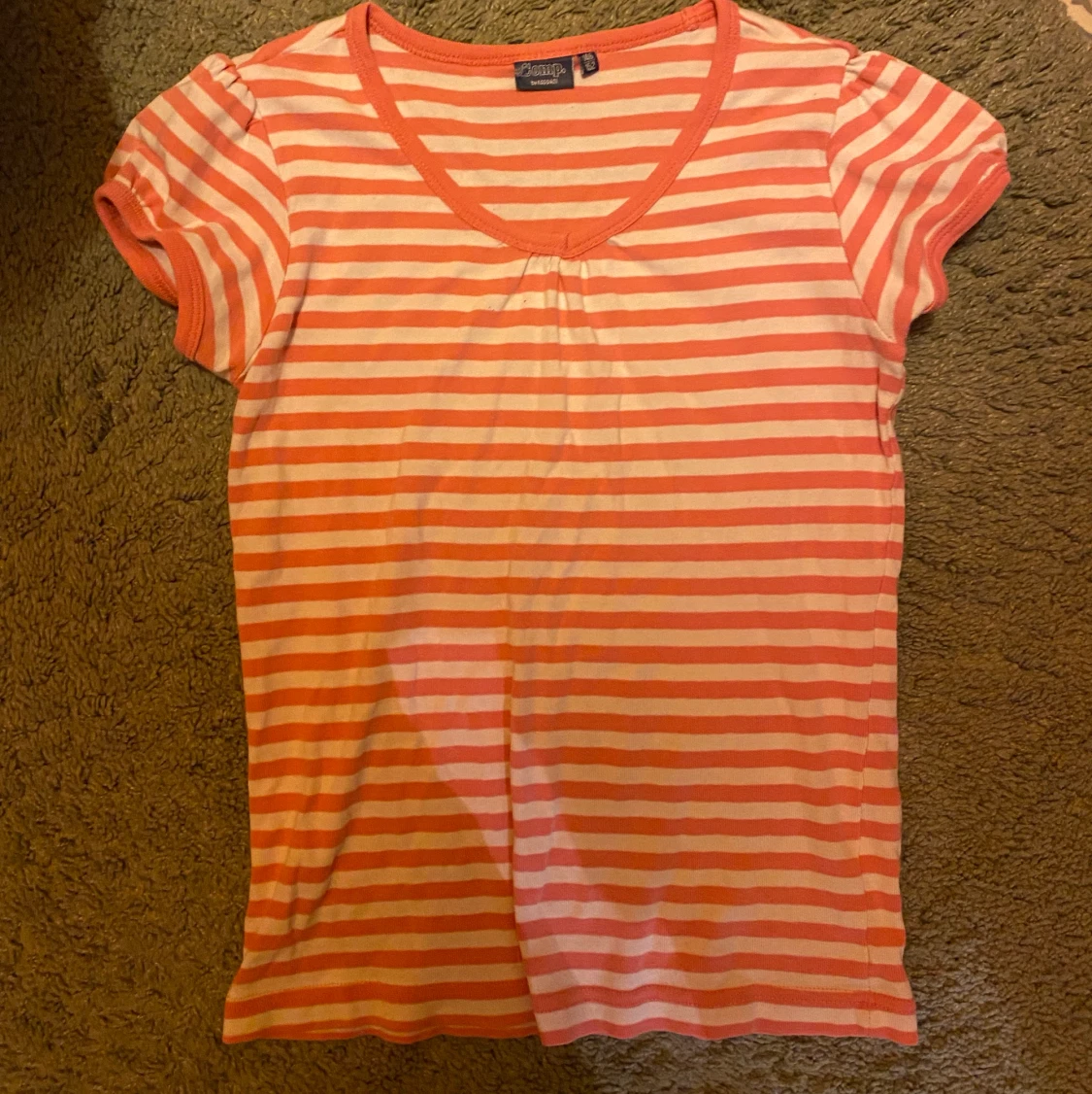 Rosa/vit tröja - 90