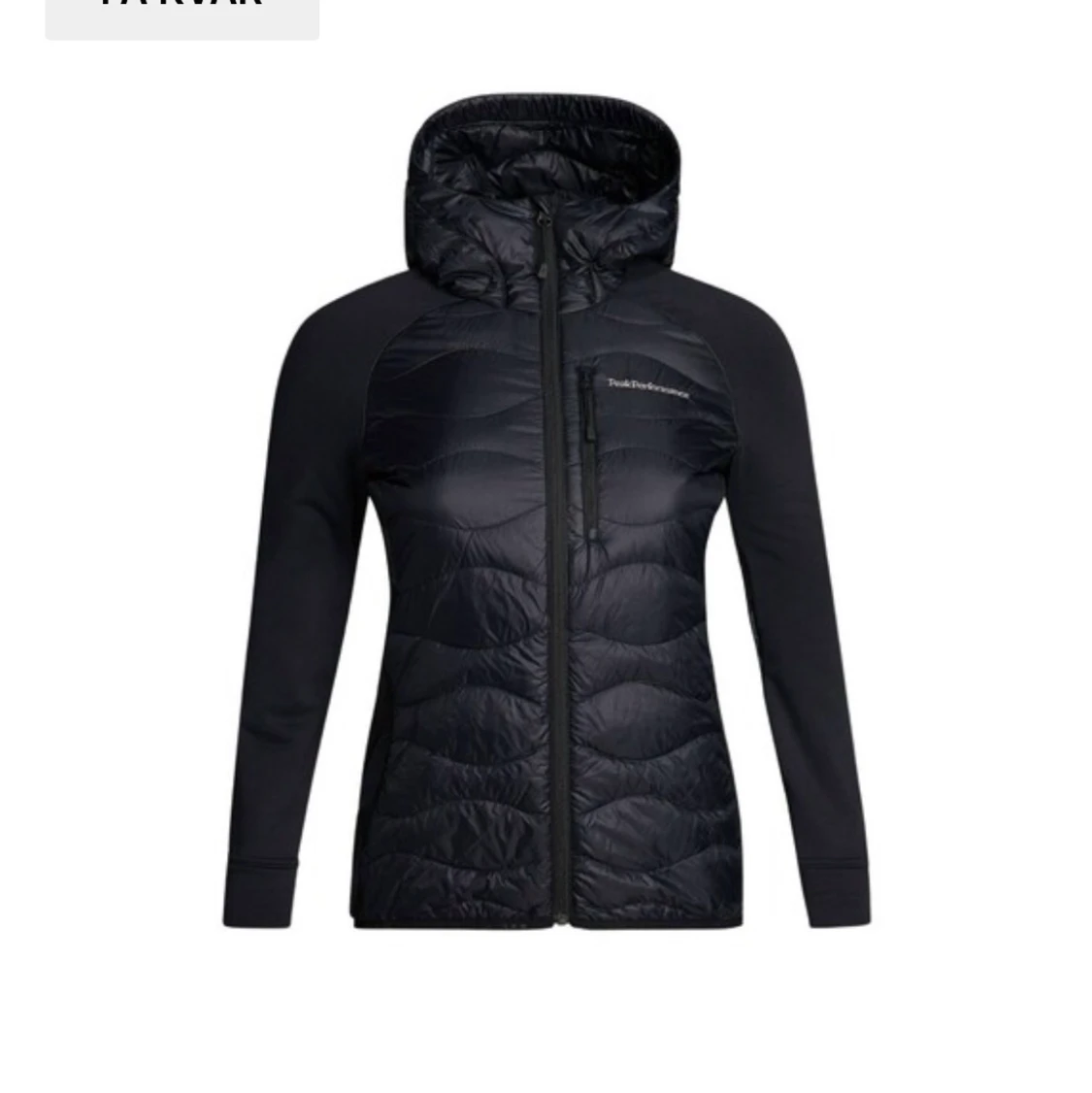 Pekperformance jacka svart