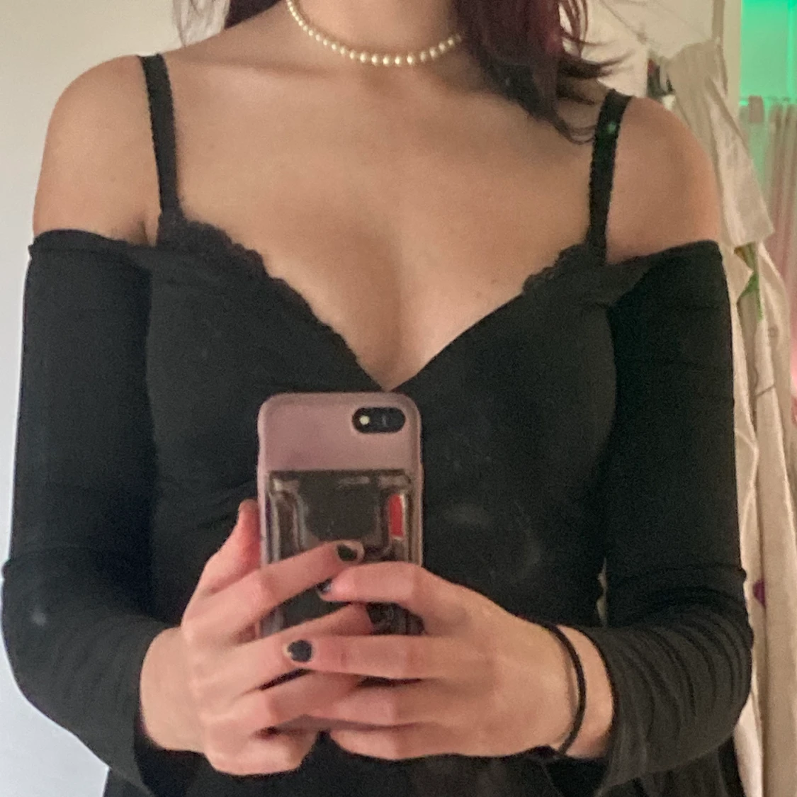 Svart långklänning balklänning - 91