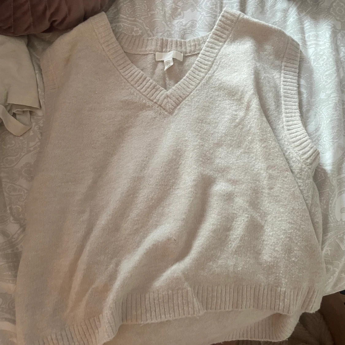 oversized Stickad väst