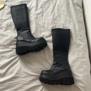 Demonia chunky boots  - Jättesnygga paltåboots från demonia i storlek 38. Säljer pga för små för mig 
