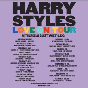 Harry styles - Hej, jag säljer två stycken biljetter till Harry Styles Love on tour 2023! Det är ståplatser i rear zone med early entry i Danmark den 13:e maj. Biljetterna säljs pga att vi köpte fel platser. 