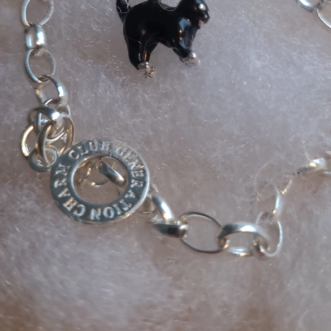 Thomas Sabo armband med katt berlock - 90