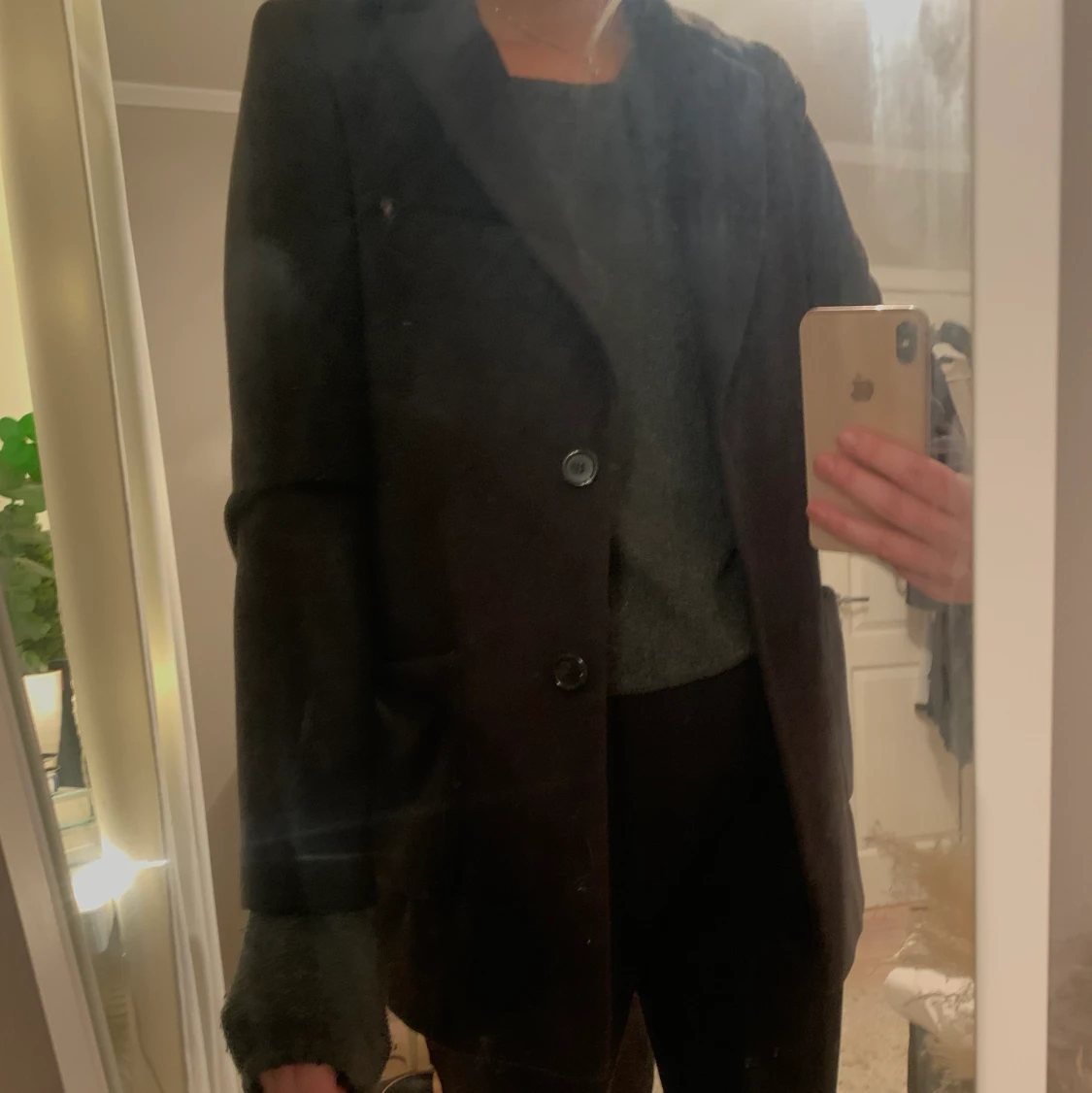 Svart kappa från asos - 90