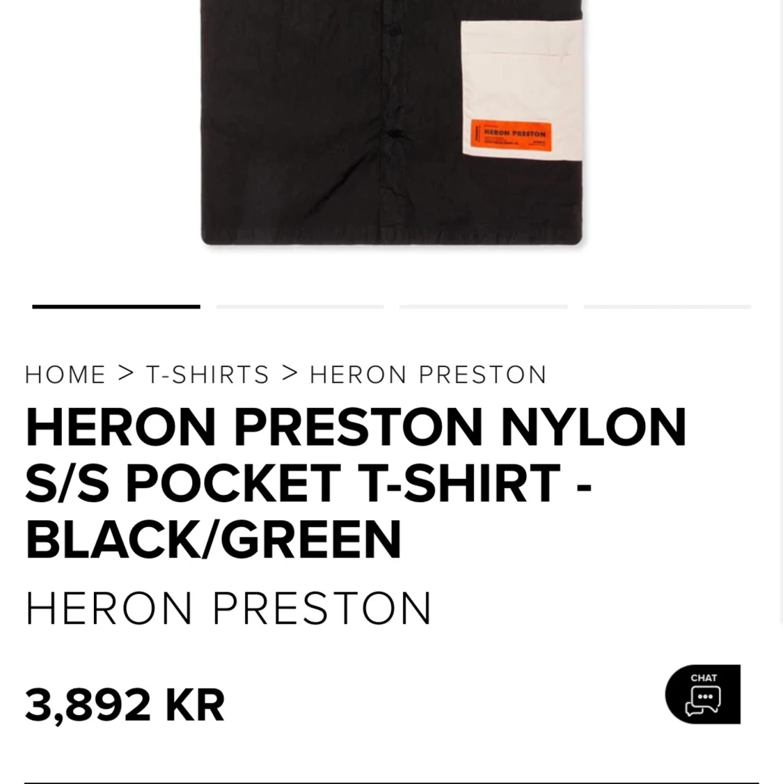 Heron preston skjorta (oanvänd)  - 91