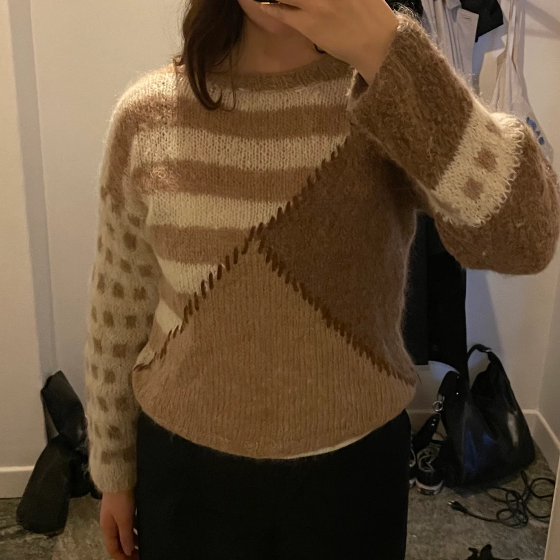 Stickad tröja  - 90