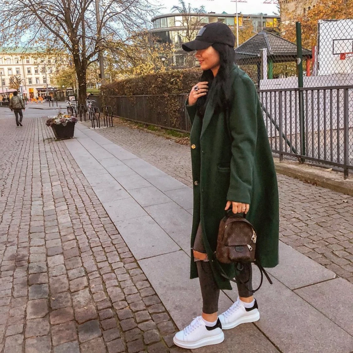 Supersnygg höst/vinter kappa.