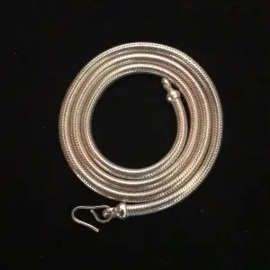 Handmade sterling silver snake chain. 44g.