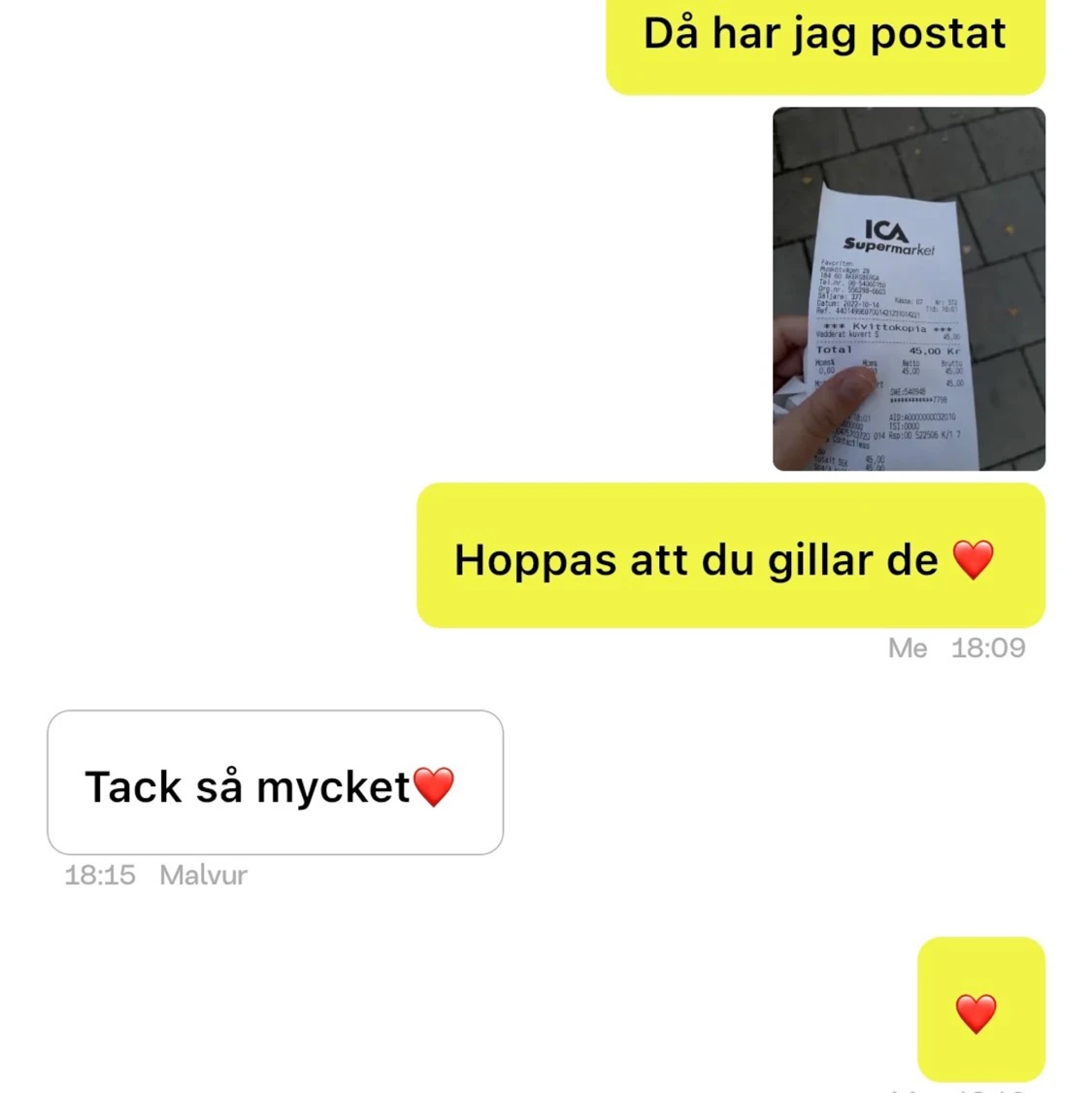 En nöjd kund