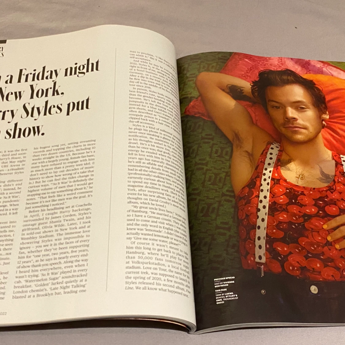 harry styles rolling stone magasin  - 91