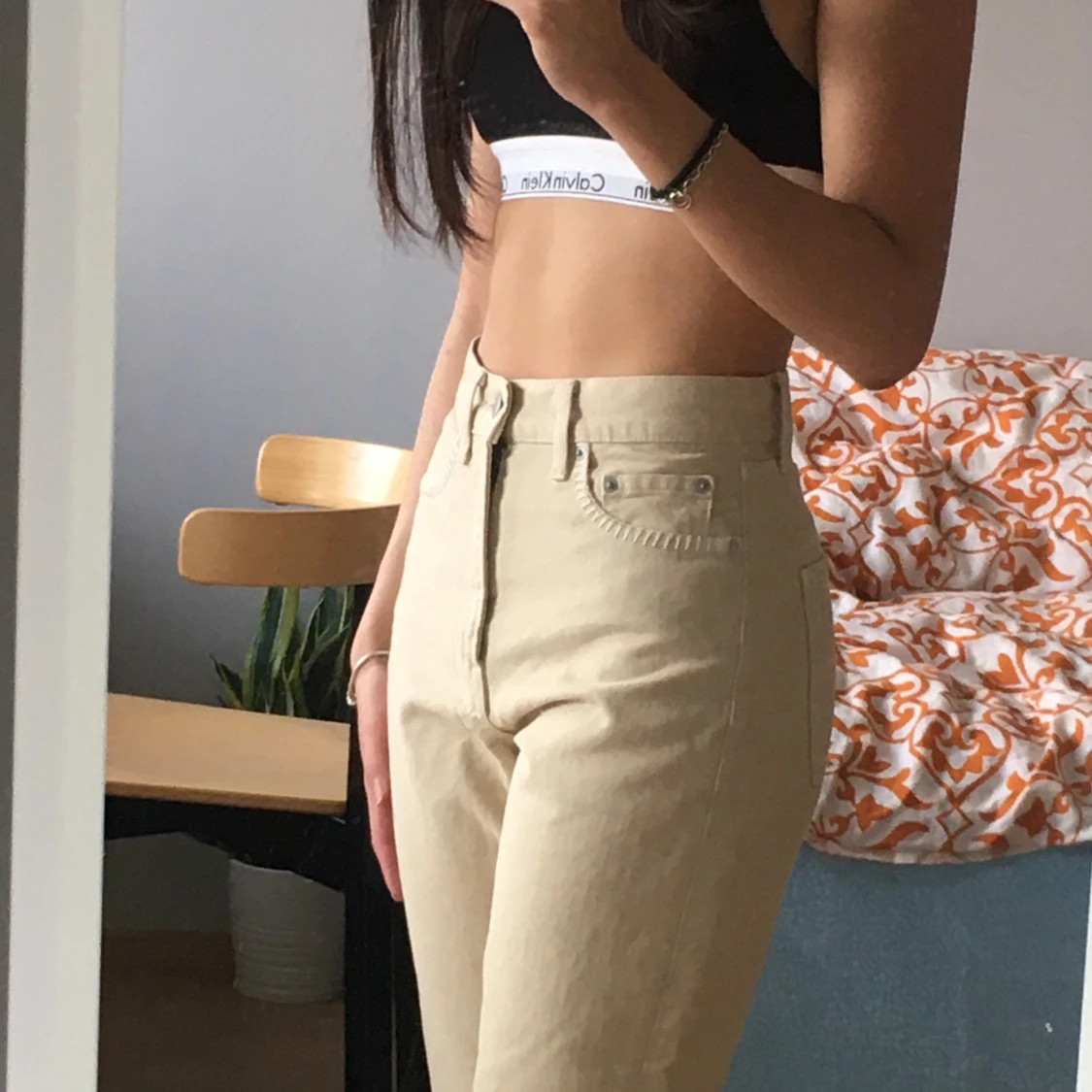 High Waist Jeans - 90