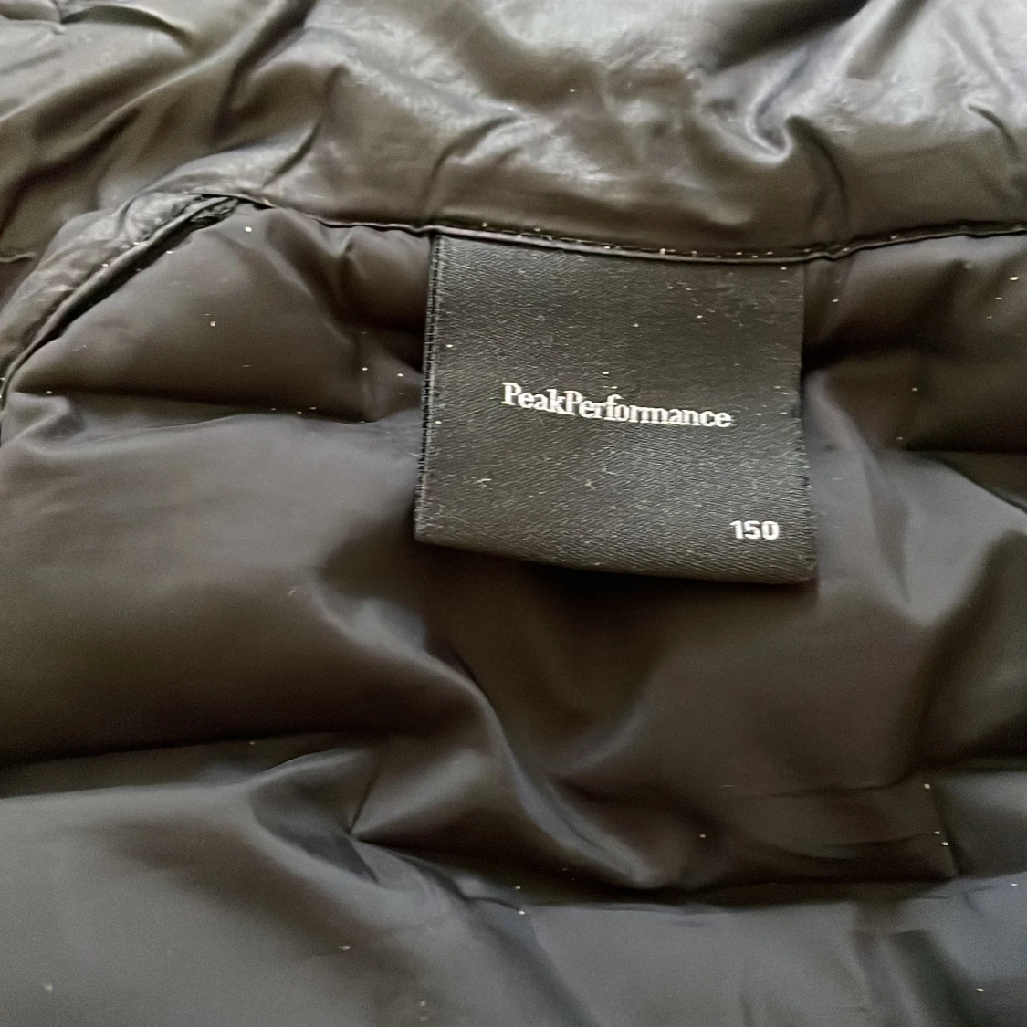 Peak performance svart jacka.  - 91