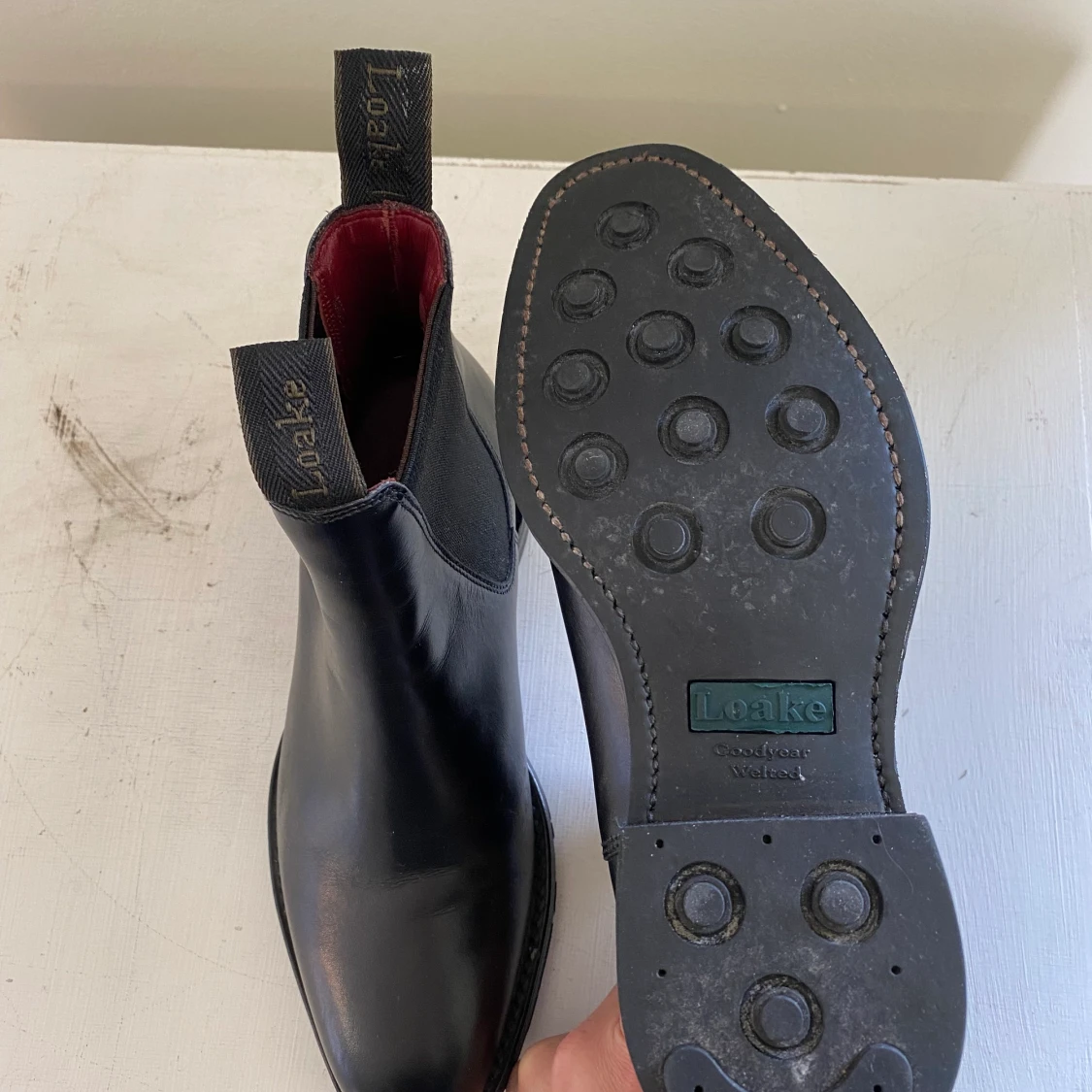 Loake läderboots - 90