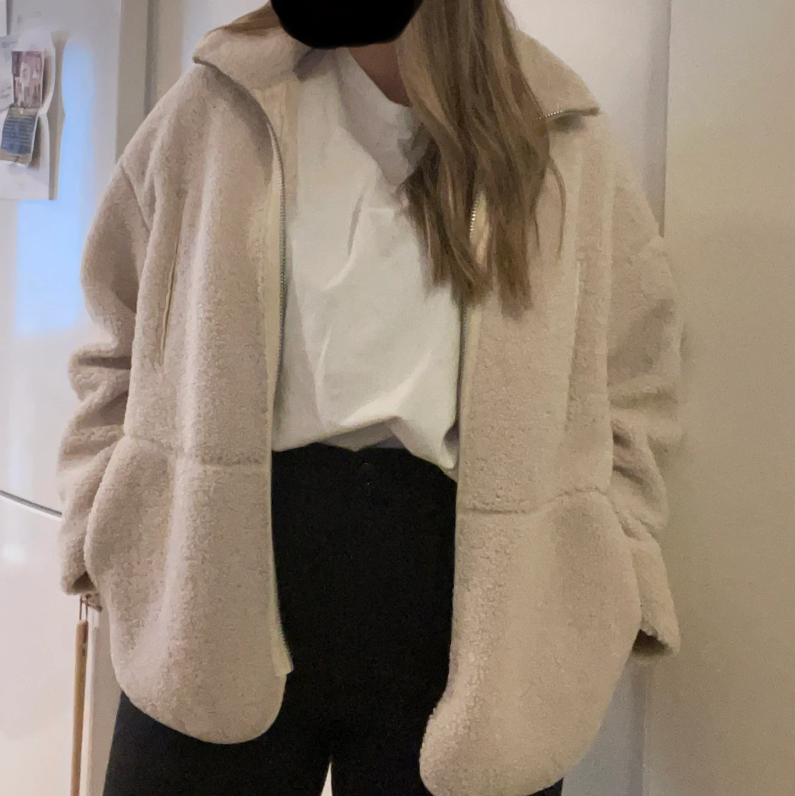 White Teddy Jacket - 90