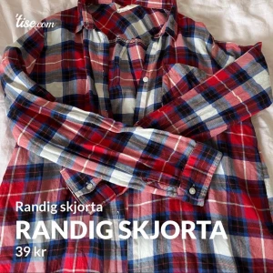 Randig skjorta - En jätte fin rutig skjorta som passar till alla tillfällen