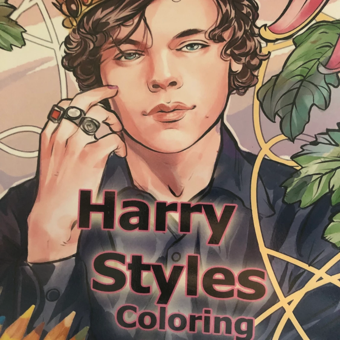Målarbok Harry Styles