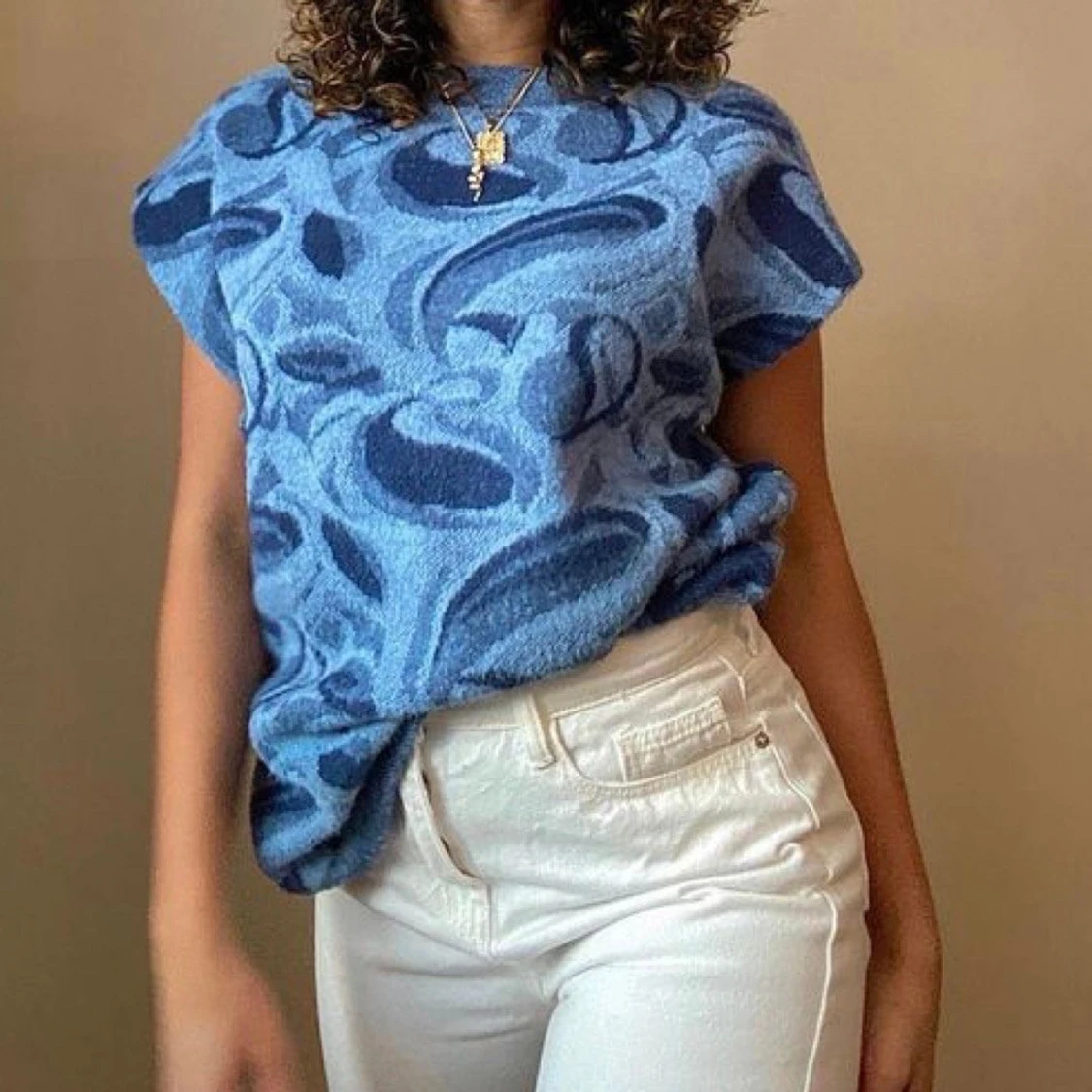 ❗️Mönstrad kortärmad tröja från Zara❗️ - 91