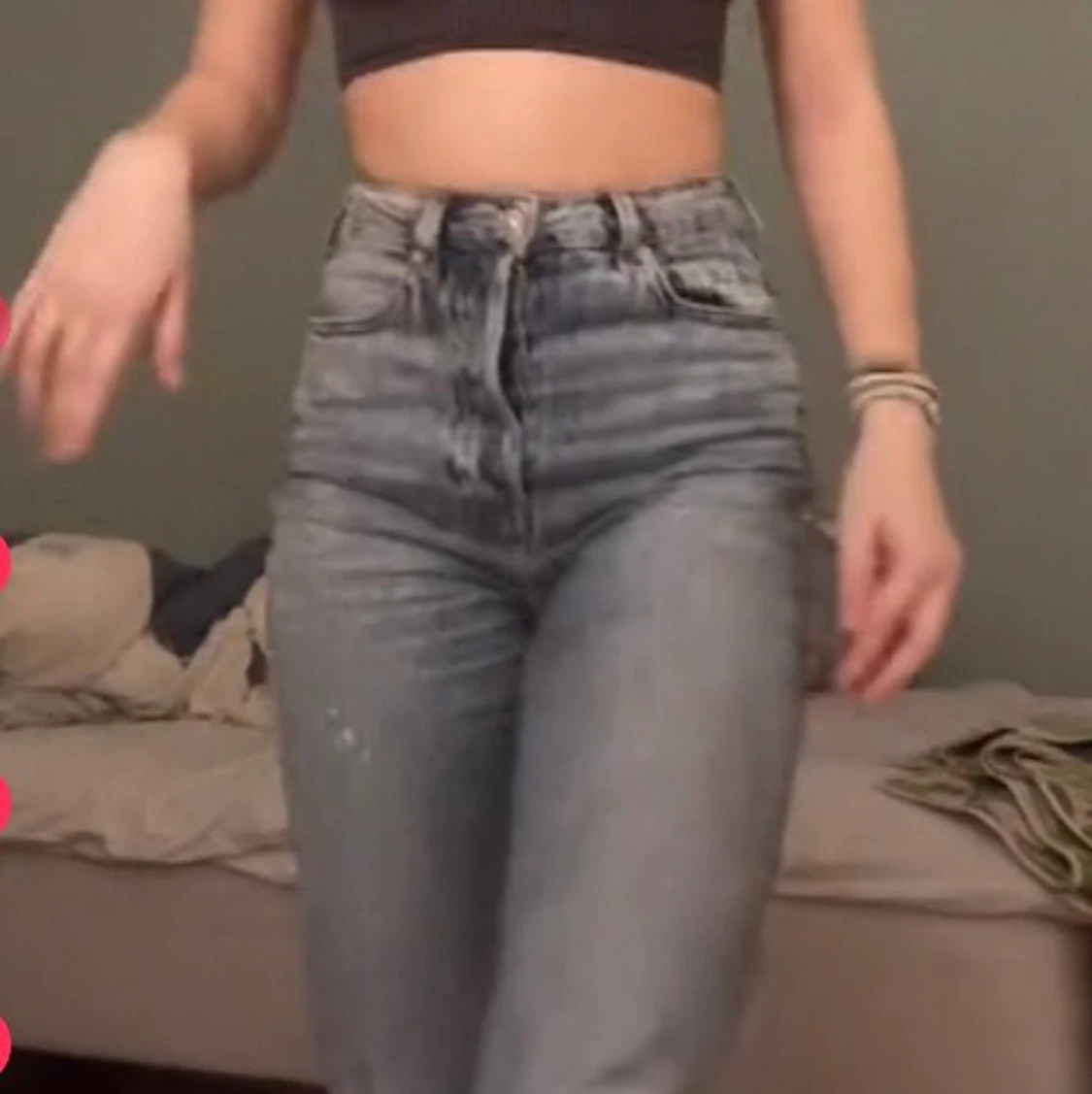 Hm jeans blå💙 - 90