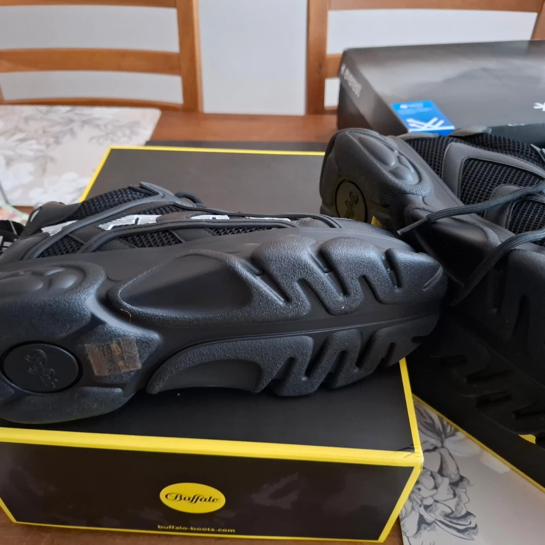 Buffalo CLD GRID- Sneakers- black. Stl 42 - 3