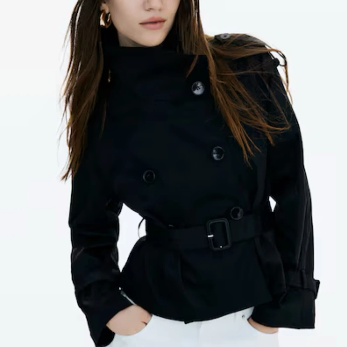 Trenchcoat med bälte