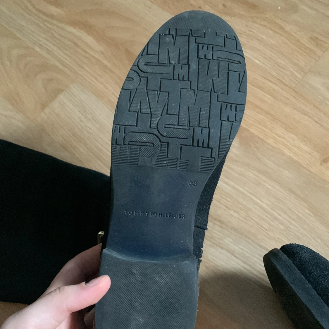 Svarta höga boots från Tommy Hilfiger - 3