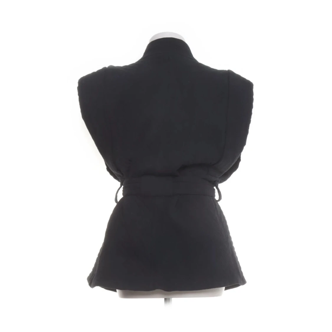 Svart omlottväst från H&M med knyt - 1