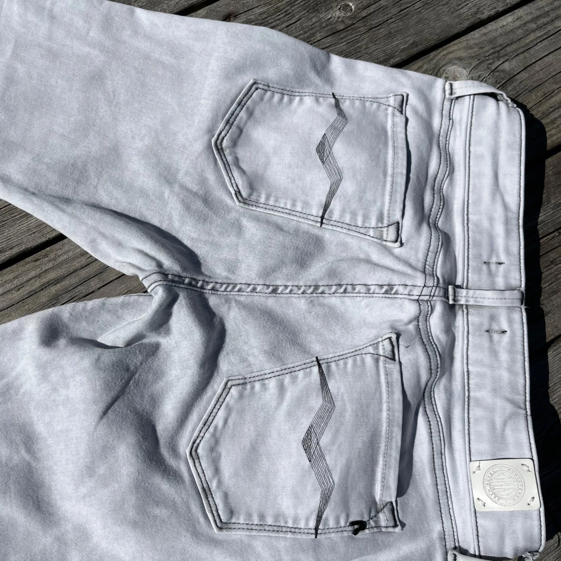 Replay ljusgrå jeans LUZ 27/32 - 3