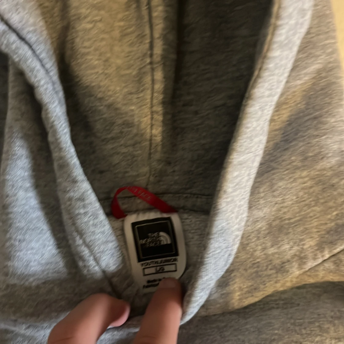 Grå hoodie från The North Face - 2