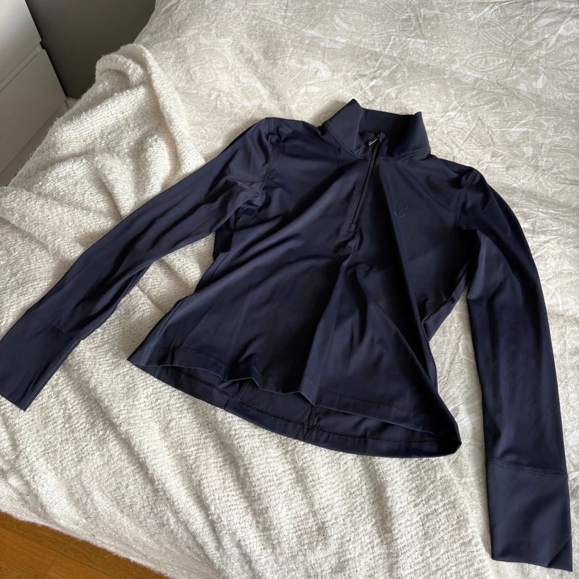 Mörkblå half zip tröja PS of Sweden - 2