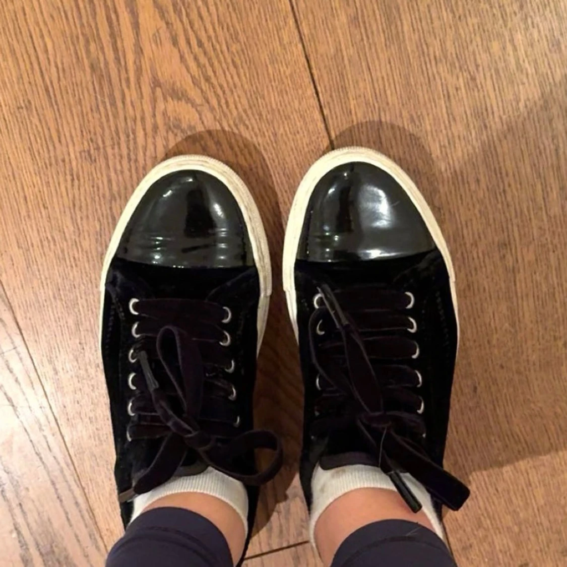 Svarta sneakers från Lanvin - 2