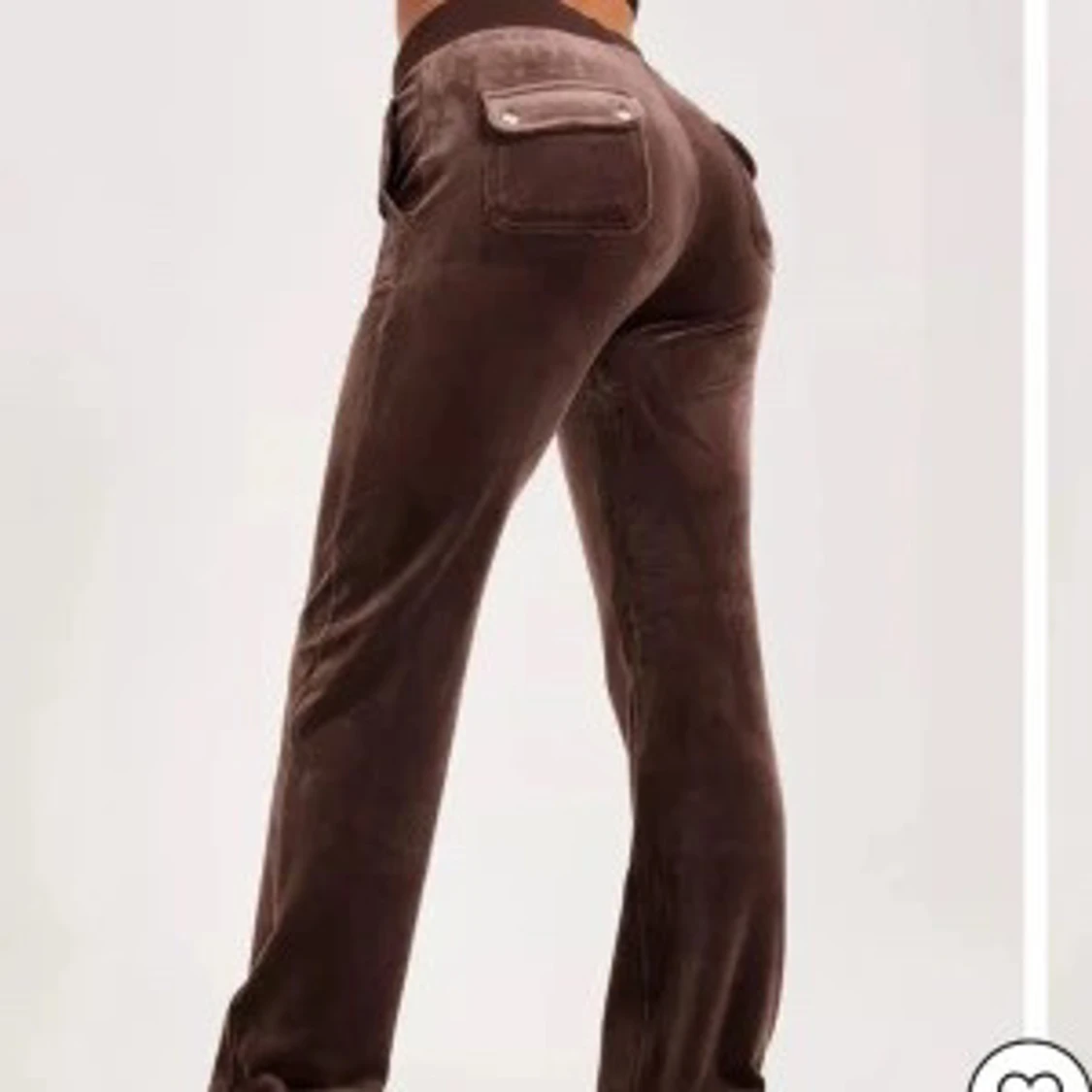 Bruna juicy mjukisbyxor  - 1