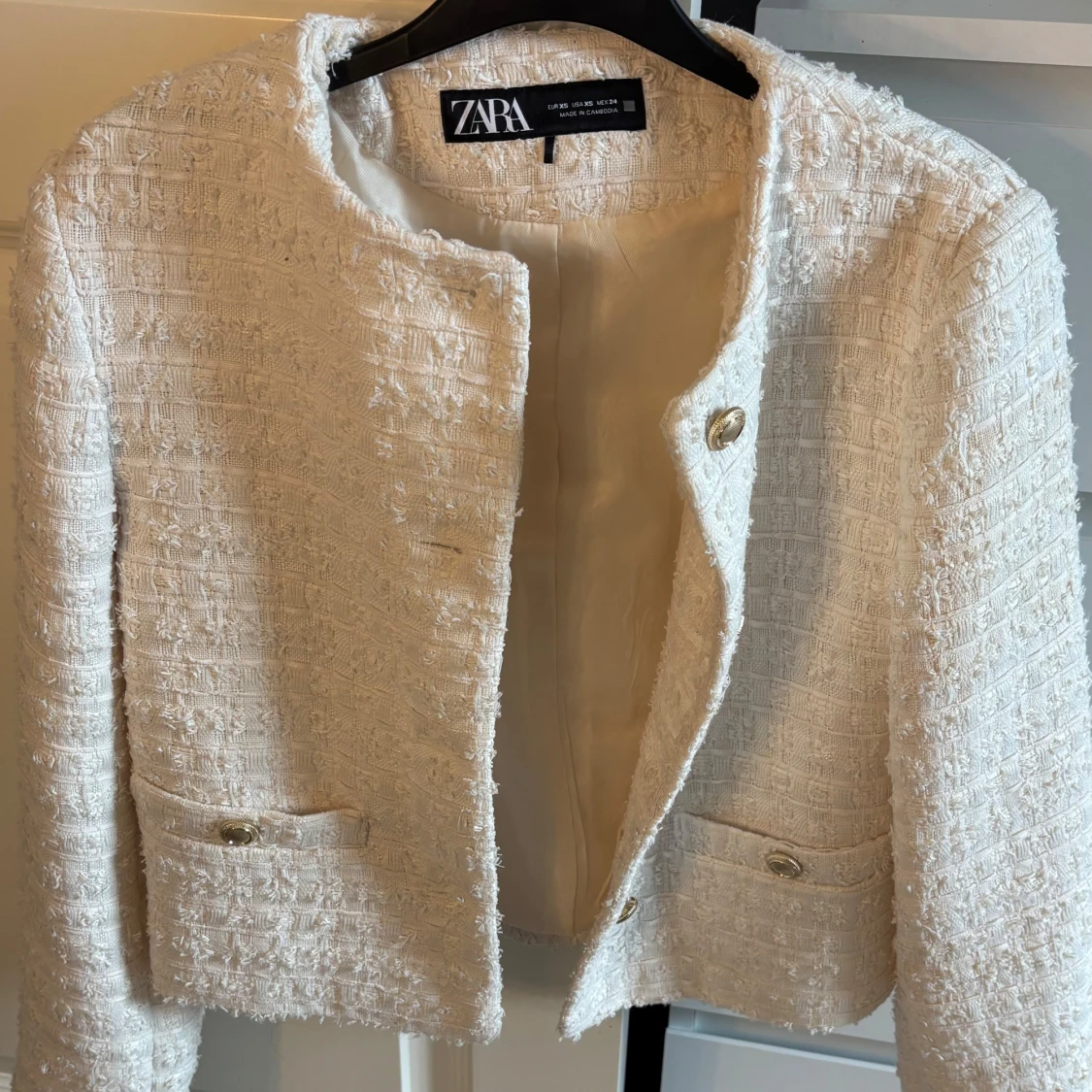 Vit kavajjacka från Zara - 1