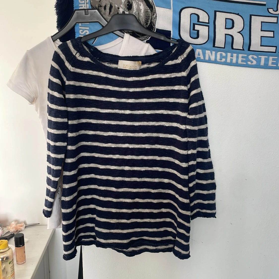 Randig stickad tröja från Havana - 1