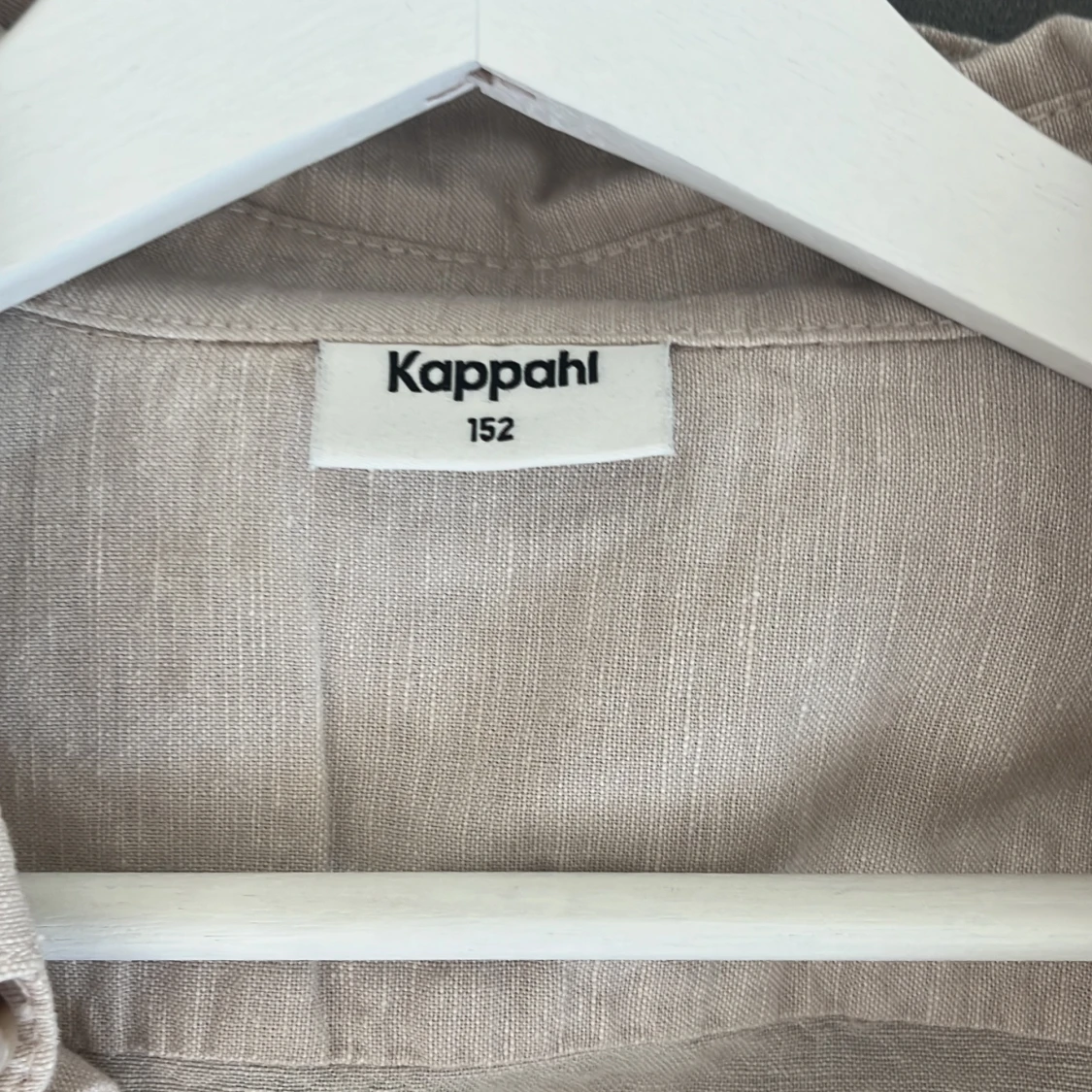 Beige linneskjorta från Kappahl - 2