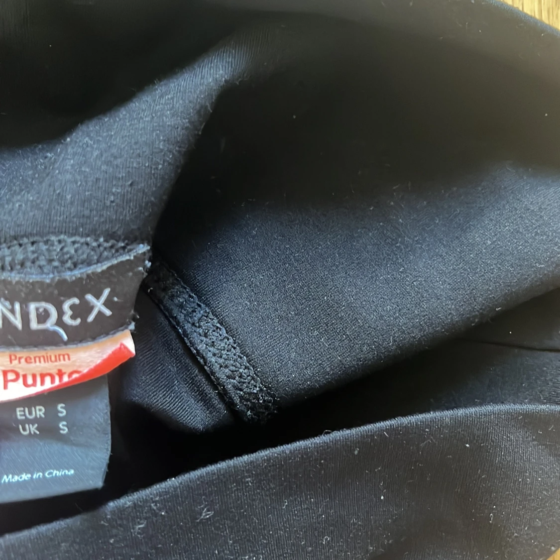 Svarta leggings från Index, stl S - 3