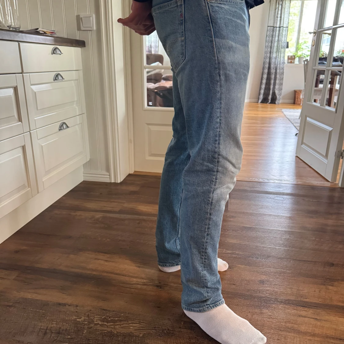 Replay Grover ljusblå jeans straight fit - 2