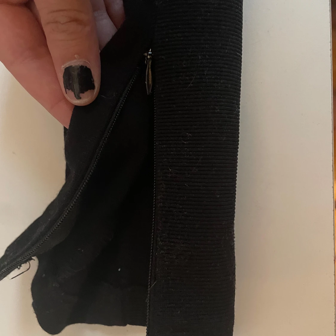 Svarta tighta byxor från Vila - 2