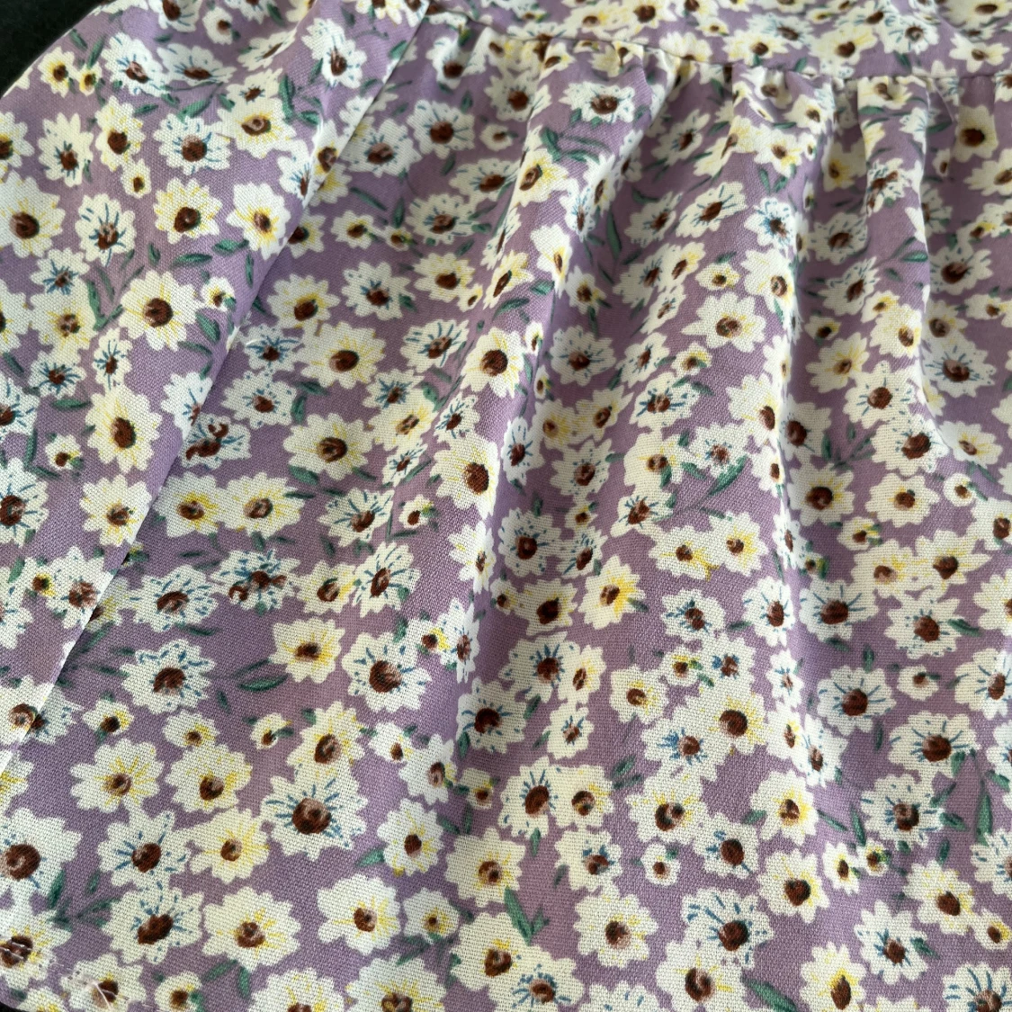 Lila blommig kjol från Shein - 1