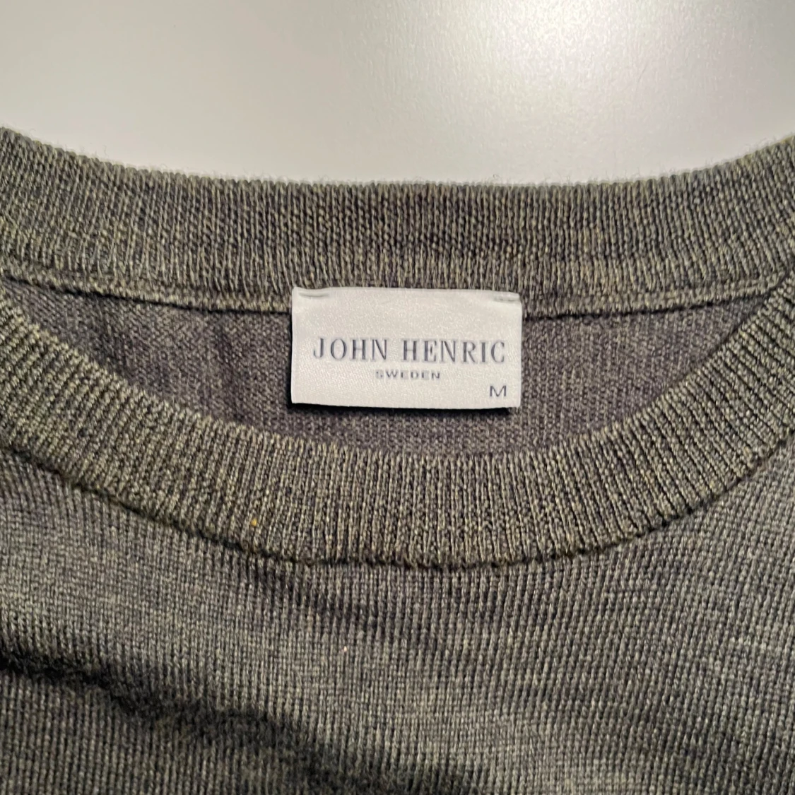 Grön Merinoull tröja - John Henric - 1