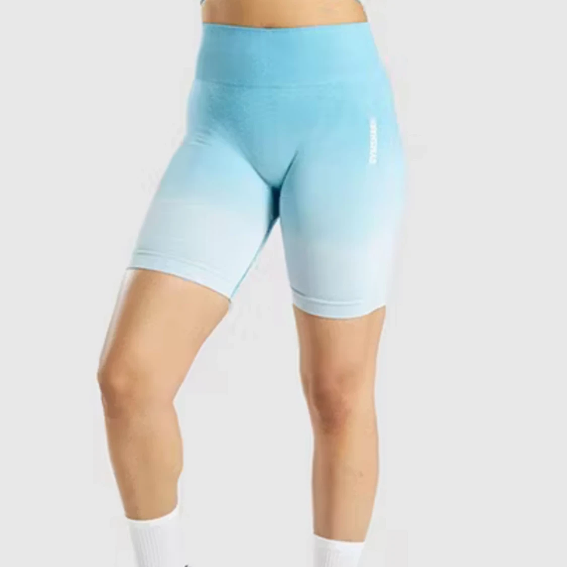 Gymshark Adapt Blue ombre tights 