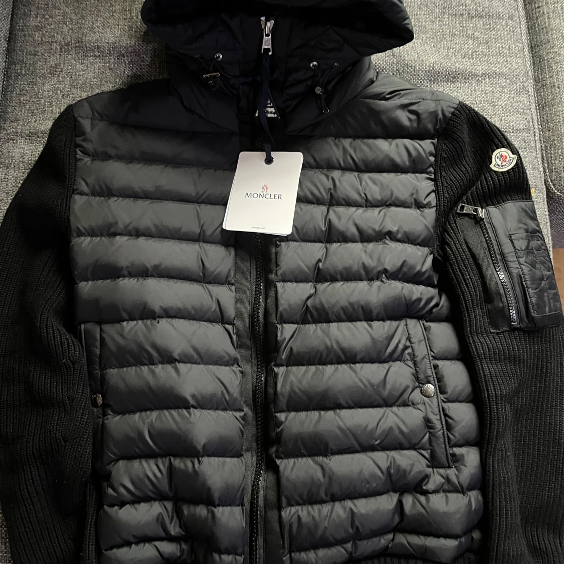 Svart Moncler cardigan - 1