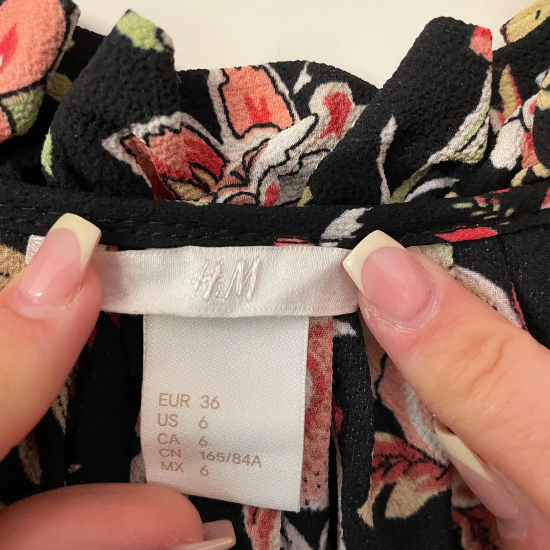 Blommig långklänning från H&M - 2