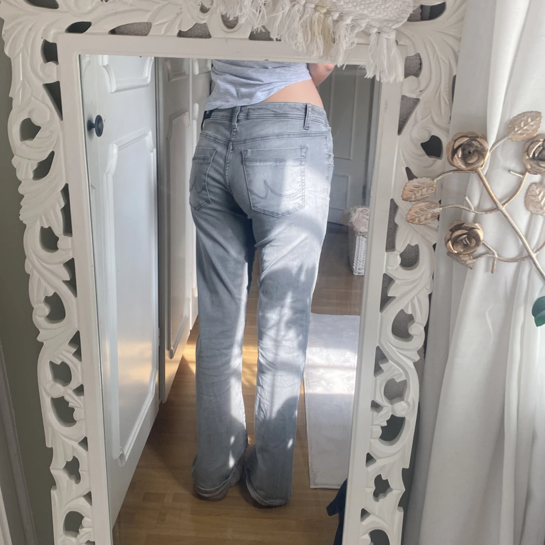 Ljusgrå jeansbyxor från LTB - 1