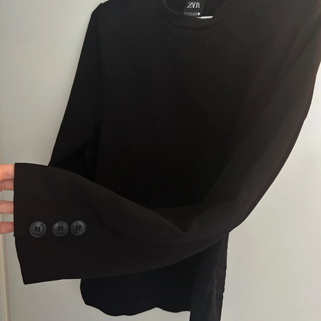 Svart långärmad tröja från Zara