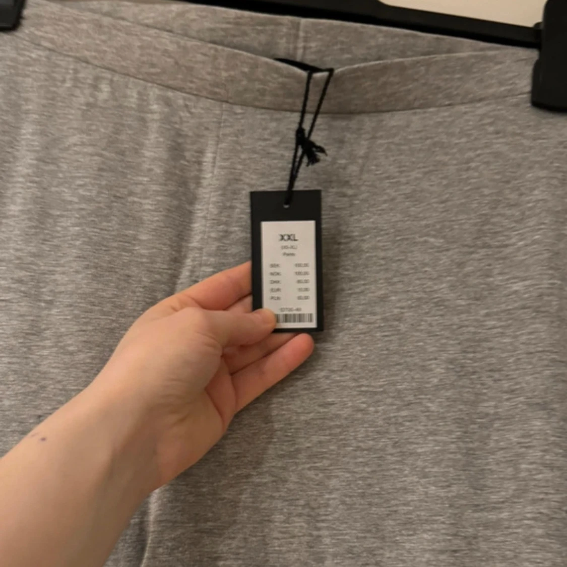 Grå mjukisbyxor från 157 - 1