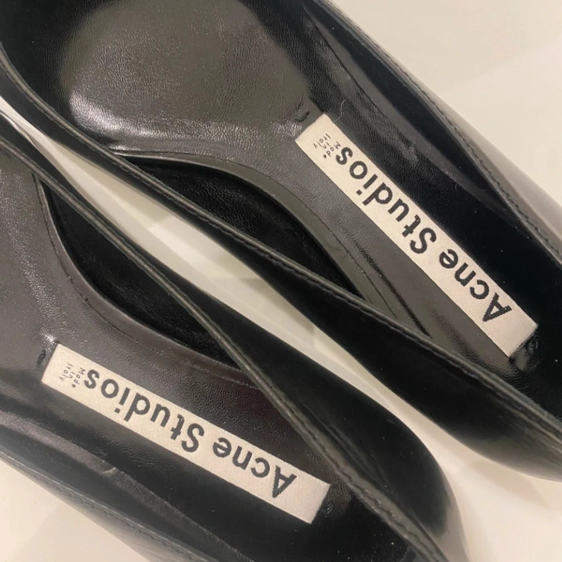 Svarta ballerinaskor från Acne Studios - 1