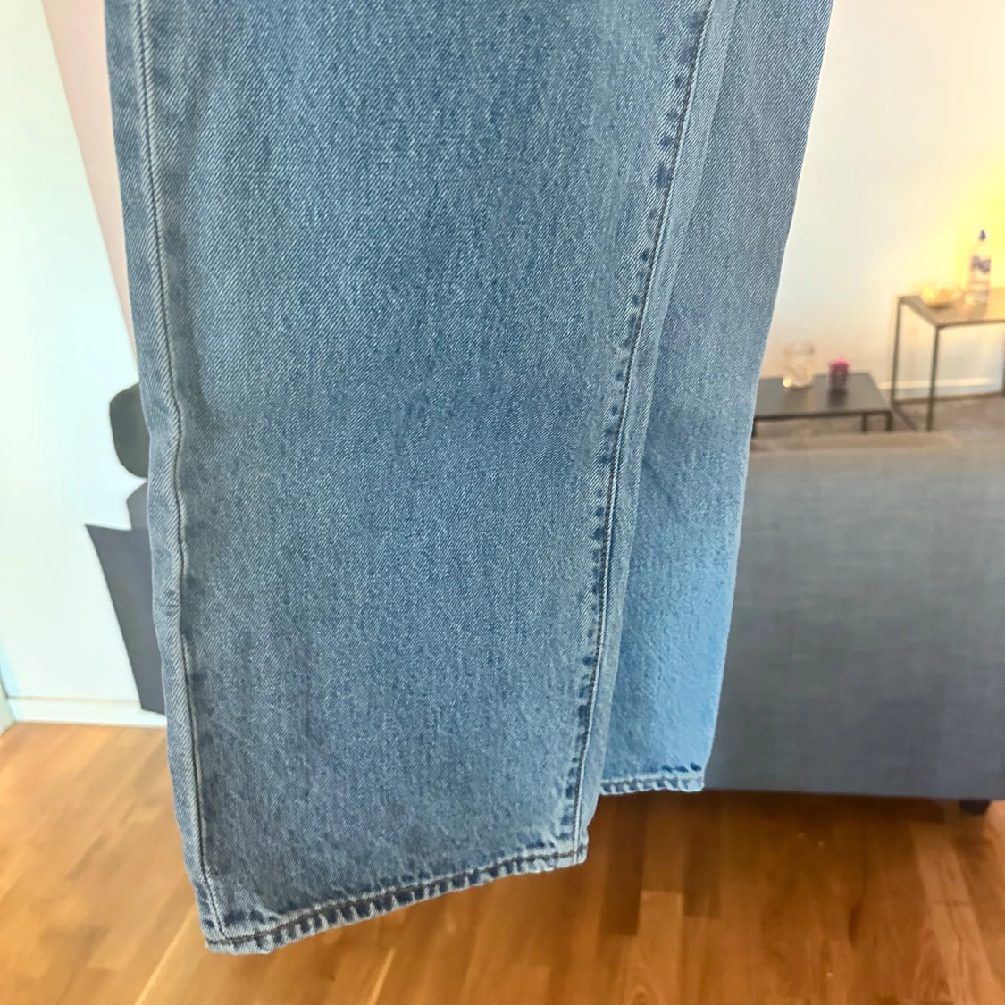Levi's stay loose ljusblå jeans W32 L32 - 1