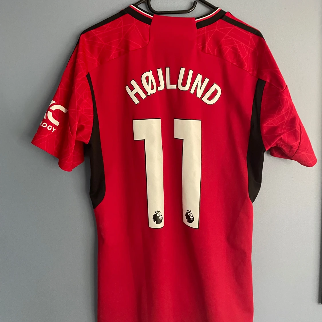 Manchester United Højlund 11 Adidas tröja - 1