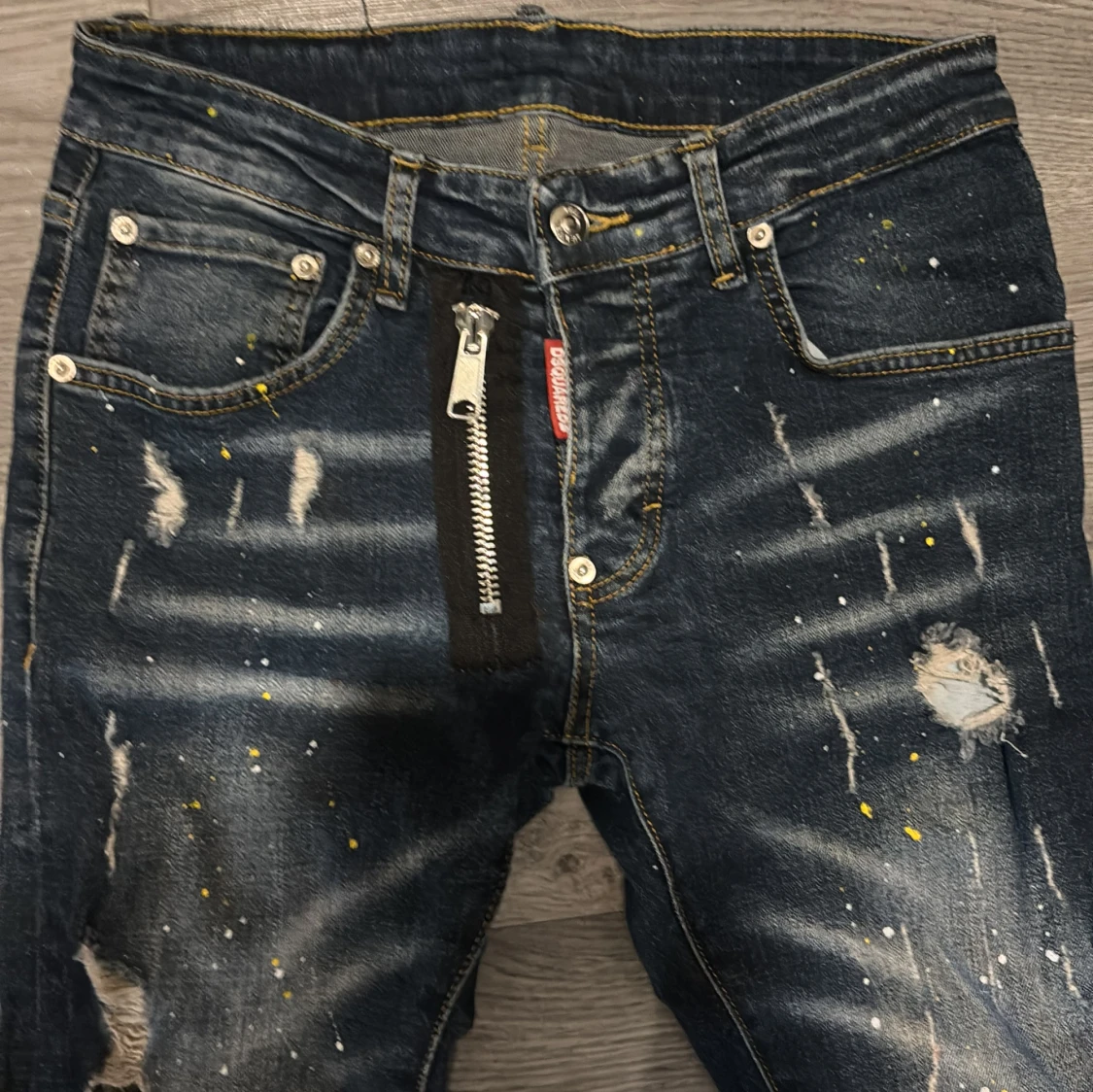 Dsquared2 skinny jeans med dragkedja - 3