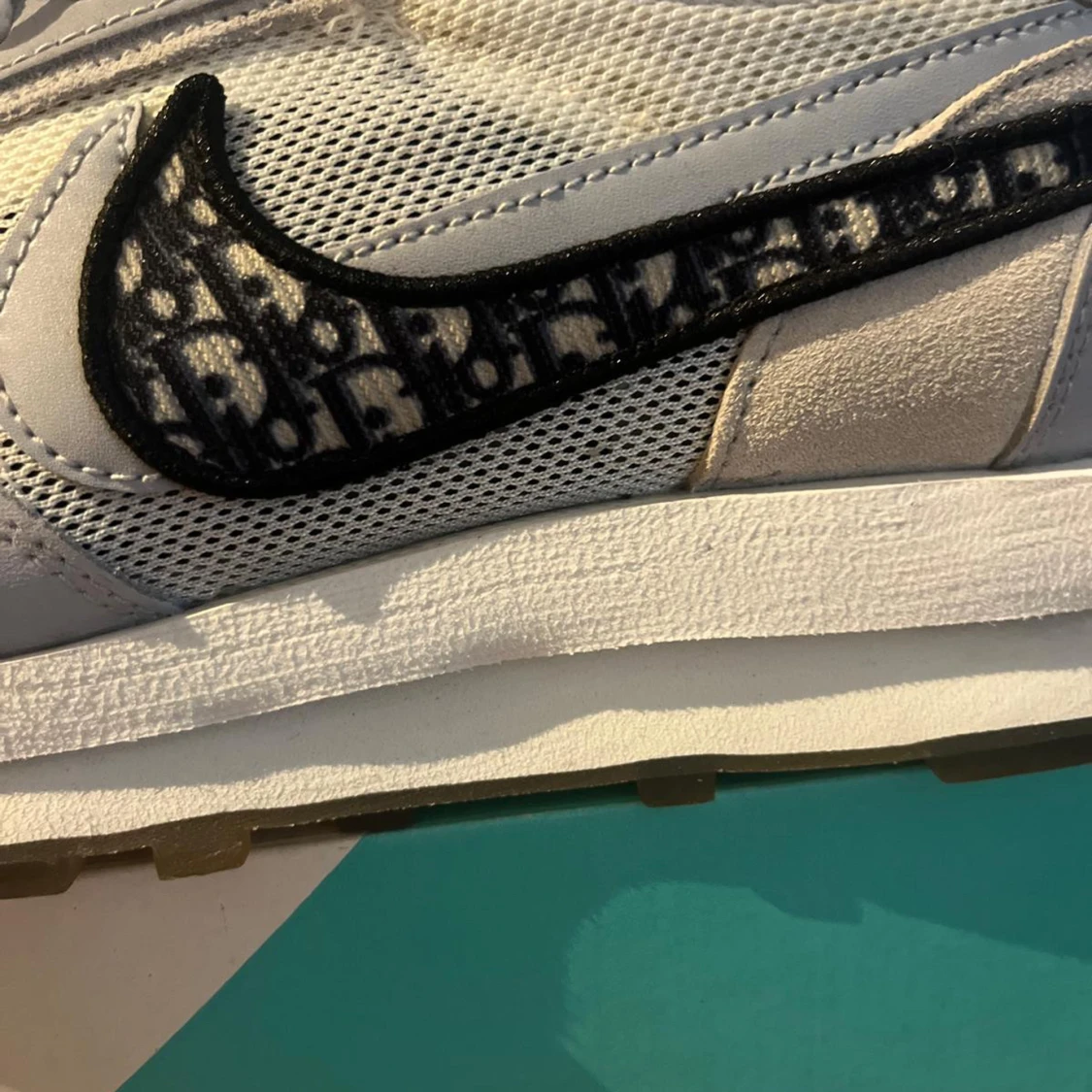 Nike x Sacai grå sneakers  - 2